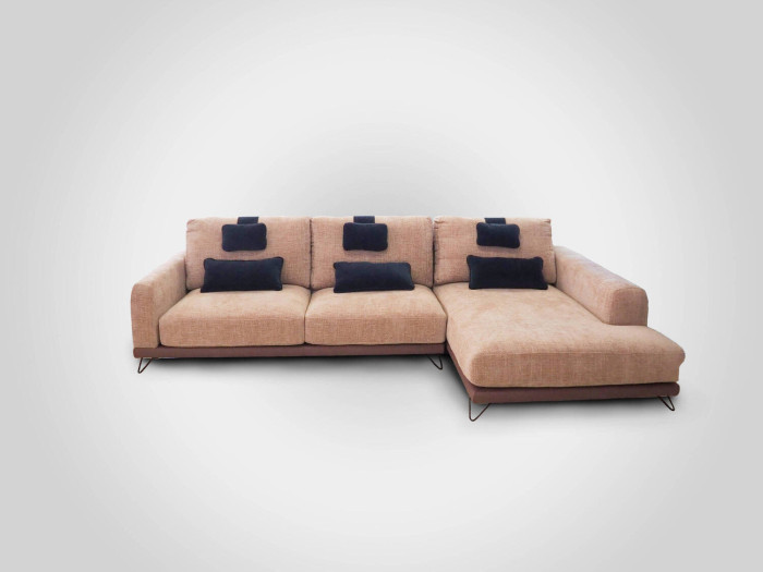 Chaiselongue Outlet Deslizante de tres plazas  de 310 cms de ancho modelo Coruña