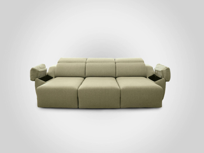 Sofá Outlet Deslizante de tres plazas  de 305 cms de ancho modelo Cuenca