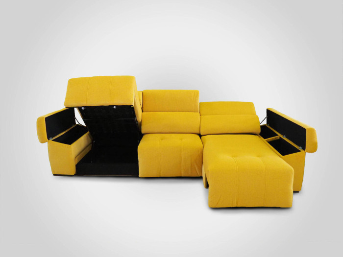 Chaiselongue Outlet Deslizante de tres plazas  de 305 cms de ancho modelo Tenerife